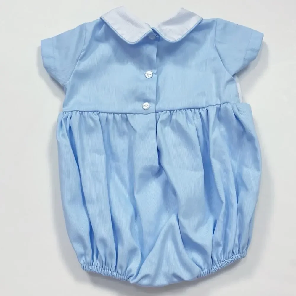Lulu Bebe Nutcracker Smocked Bubble